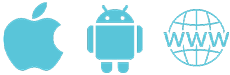 available for ios,android and web